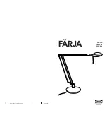 IKEA FARJA AA-35966-3 Assembly Instructions Manual предпросмотр