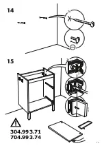 Предварительный просмотр 13 страницы IKEA FISKAN Manual