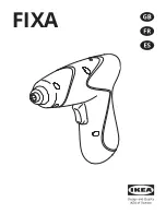 IKEA FIXA 601.961.03 Manual preview