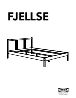 Предварительный просмотр 1 страницы IKEA FJELLSE Instructions Manual