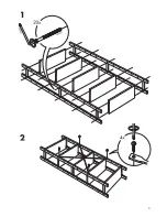 Предварительный просмотр 3 страницы IKEA FJUS SHELVING UNIT 27 1/2X66 7/8" Instructions