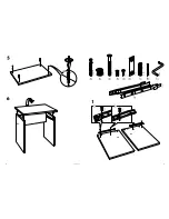 Предварительный просмотр 3 страницы IKEA FLÄRKE COMPUTER DESK 32X22" Instructions