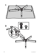 Предварительный просмотр 4 страницы IKEA FLINTAN Assembly Manual