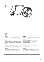 Предварительный просмотр 13 страницы IKEA FLUGBO Manual