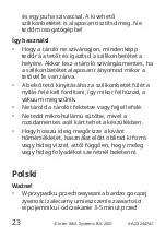 Предварительный просмотр 23 страницы IKEA FORSKAFFA Manual