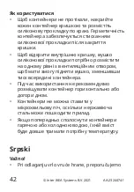 Предварительный просмотр 42 страницы IKEA FORSKAFFA Manual