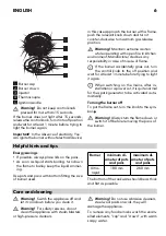 Предварительный просмотр 6 страницы IKEA FRAMTID HGA1K Manual