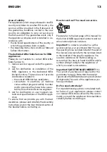 Предварительный просмотр 13 страницы IKEA FRAMTID HGA1K Manual