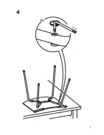 Предварительный просмотр 7 страницы IKEA FRITZ CHAIR Instructions Manual