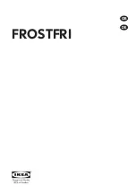 IKEA FROSTFRI Manual preview