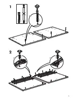 Предварительный просмотр 5 страницы IKEA GALANT DRAWER UNIT/CASTERS 18X25" Instructions Manual