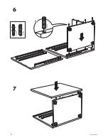 Предварительный просмотр 8 страницы IKEA GALANT DRAWER UNIT/CASTERS 18X25" Instructions Manual