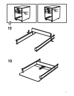 Предварительный просмотр 11 страницы IKEA GALANT DRAWER UNIT/CASTERS 18X25" Instructions Manual