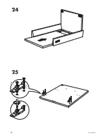 Предварительный просмотр 18 страницы IKEA GALANT DRAWER UNIT/CASTERS 18X25" Instructions Manual