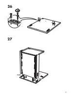 Предварительный просмотр 19 страницы IKEA GALANT DRAWER UNIT/CASTERS 18X25" Instructions Manual