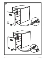 Предварительный просмотр 26 страницы IKEA GALANT DRAWER UNIT/CASTERS 18X25" Instructions Manual