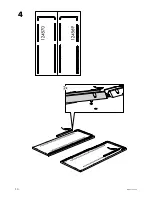 Предварительный просмотр 10 страницы IKEA GALANT FRAME 63" Assembly