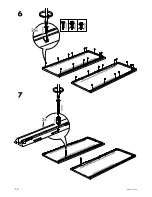 Предварительный просмотр 12 страницы IKEA GALANT FRAME 63" Assembly