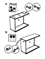 Предварительный просмотр 21 страницы IKEA GALANT FRAME 63" Assembly