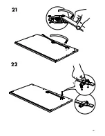 Предварительный просмотр 23 страницы IKEA GALANT FRAME 63" Assembly