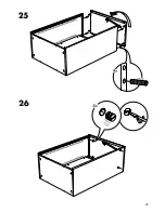 Предварительный просмотр 25 страницы IKEA GALANT FRAME 63" Assembly