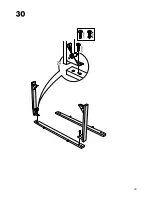 Предварительный просмотр 29 страницы IKEA GALANT FRAME 63" Assembly