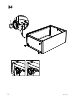 Предварительный просмотр 32 страницы IKEA GALANT FRAME 63" Assembly