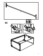 Предварительный просмотр 33 страницы IKEA GALANT FRAME 63" Assembly