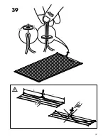 Предварительный просмотр 37 страницы IKEA GALANT FRAME 63" Assembly