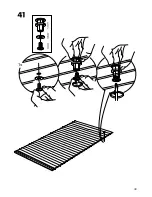 Предварительный просмотр 39 страницы IKEA GALANT FRAME 63" Assembly