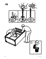 Предварительный просмотр 42 страницы IKEA GALANT FRAME 63" Assembly