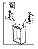 Предварительный просмотр 45 страницы IKEA GALANT FRAME 63" Assembly