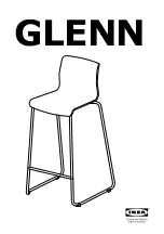 Предварительный просмотр 1 страницы IKEA Glenn Manual