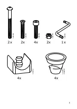 Preview for 3 page of IKEA Glenn Manual