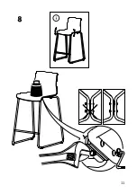 Предварительный просмотр 11 страницы IKEA Glenn Manual