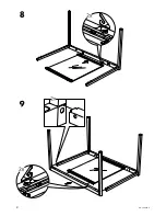 Предварительный просмотр 8 страницы IKEA GLIVARP Assembly Instructions Manual