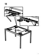 Предварительный просмотр 11 страницы IKEA GLIVARP Assembly Instructions Manual