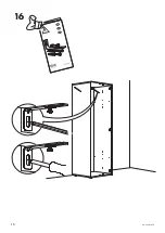 Предварительный просмотр 16 страницы IKEA GODISHUS Assembly Instructions Manual