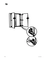 Предварительный просмотр 18 страницы IKEA GODMORGON 100 Instructions Manual