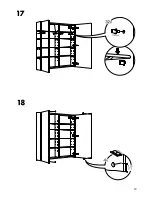 Предварительный просмотр 19 страницы IKEA GODMORGON 100 Instructions Manual