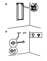 Предварительный просмотр 11 страницы IKEA GODMORGON 40 Instructions Manual