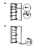 Предварительный просмотр 17 страницы IKEA GODMORGON 40 Instructions Manual