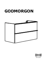 Preview for 1 page of IKEA GODMORGON Assembly Instructions Manual