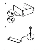 Предварительный просмотр 6 страницы IKEA GRANEMO CABINET 35 3/8X44 7/8" Instructions Manual