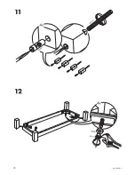 Предварительный просмотр 10 страницы IKEA GRANEMO CABINET 35 3/8X44 7/8" Instructions Manual