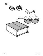 Предварительный просмотр 12 страницы IKEA GRANEMO CABINET 35 3/8X44 7/8" Instructions Manual