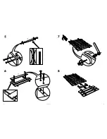 Предварительный просмотр 6 страницы IKEA GRANKULLA FUTON CHAIR FRAME 28X43X32" Instructions Manual