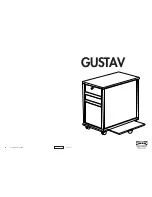 Предварительный просмотр 1 страницы IKEA GUSTAV DRAWER UNIT/CASTERS 14X24" Instructions Manual