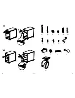 Предварительный просмотр 3 страницы IKEA GUSTAV DRAWER UNIT/CASTERS 14X24" Instructions Manual