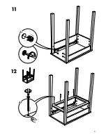 Предварительный просмотр 9 страницы IKEA GUSTAV LAPTOP TABLE Instructions Manual